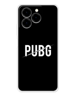 Чехол для Ulefone Note 20 Pro с картинкой «PUBG — белый логотип»