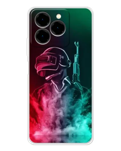 Чехол для Ulefone Note 20 Pro с картинкой «PUBG — огненный воин» Чехол для Ulefone Note 20 Pro с картинкой «PUBG — огненный воин»