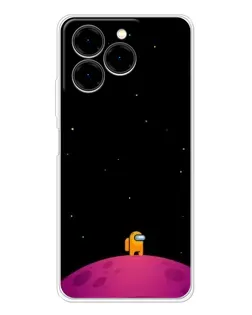 Чехол для Ulefone Note 20 Pro с картинкой «Одинокий герой на планете»