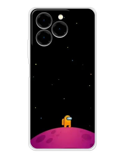 Чехол для Ulefone Note 20 Pro с картинкой «Одинокий герой на планете» Чехол для Ulefone Note 20 Pro с картинкой «Одинокий герой на планете»