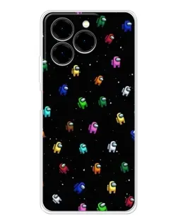 Чехол для Ulefone Note 20 Pro с картинкой «Экипаж Among Us»