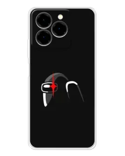 Чехол для Ulefone Note 20 Pro с картинкой «Among Us шлем»