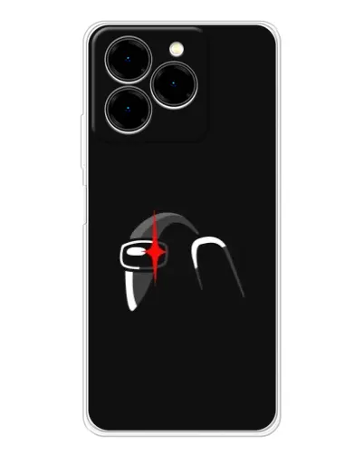 Чехол для Ulefone Note 20 Pro с картинкой «Among Us шлем» Чехол для Ulefone Note 20 Pro с картинкой «Among Us шлем»