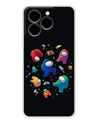 Чехол для Ulefone Note 20 Pro с картинкой «Among Us космос» Чехол для Ulefone Note 20 Pro с картинкой «Among Us космос»