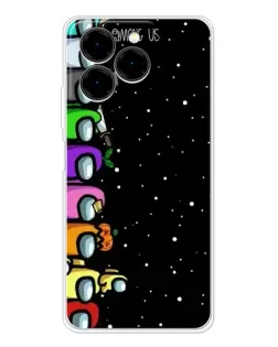 Чехол для Ulefone Note 20 Pro с картинкой «Команда Among Us»