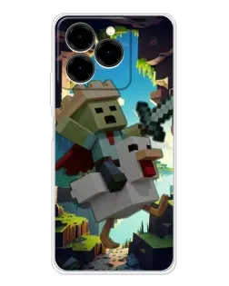Чехол для Ulefone Note 20 Pro с картинкой «Стив и гусь»