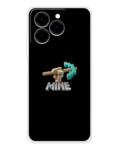 Чехол для Ulefone Note 20 Pro с картинкой «Алмазная кирка» Чехол для Ulefone Note 20 Pro с картинкой «Алмазная кирка»