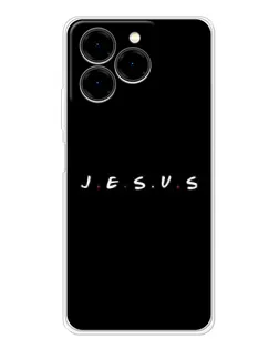Чехол для Ulefone Note 20 Pro с картинкой «Точки веры J.E.S.U.S.»