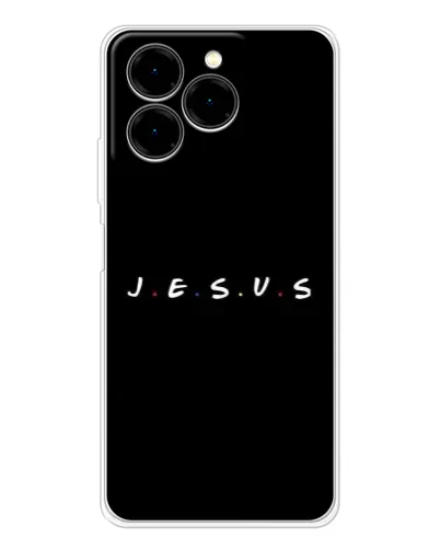 Чехол для Ulefone Note 20 Pro с картинкой «Точки веры J.E.S.U.S.»