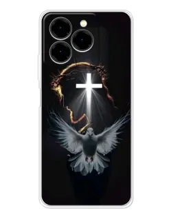 Чехол для Ulefone Note 20 Pro с картинкой «Голубь и Свет»