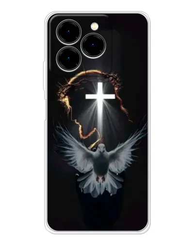 Чехол для Ulefone Note 20 Pro с картинкой «Голубь и Свет»