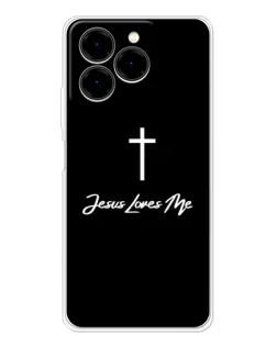 Чехол для Ulefone Note 20 Pro с картинкой «Иисус любит тебя»