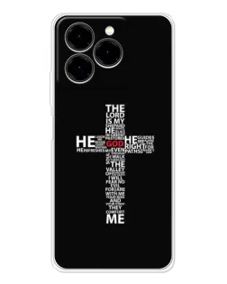 Чохол для Ulefone Note 20 Pro з картинкою «Текстовий хрест» Чохол для Ulefone Note 20 Pro з картинкою «Текстовий хрест»