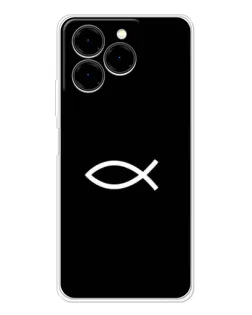 Чохол для Ulefone Note 20 Pro з картинкою «Символ риби Jesus» Чохол для Ulefone Note 20 Pro з картинкою «Символ риби Jesus»
