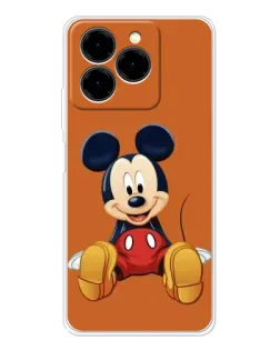Чехол для Ulefone Note 20 Pro с картинкой «Микки отдыхает»