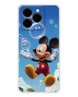 Чехол для Ulefone Note 20 Pro с картинкой «Mickey и мыльные пузыри» Чехол для Ulefone Note 20 Pro с картинкой «Mickey и мыльные пузыри»