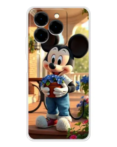 Чехол для Ulefone Note 20 Pro с картинкой «Микки садовод» Чехол для Ulefone Note 20 Pro с картинкой «Микки садовод»