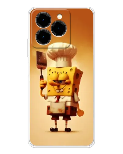 Чехол для Ulefone Note 20 Pro с картинкой «Губка Боб повар» Чехол для Ulefone Note 20 Pro с картинкой «Губка Боб повар»