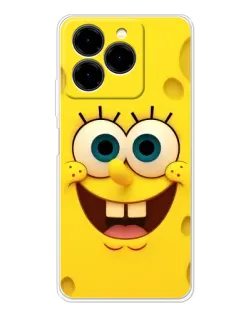 Чехол для Ulefone Note 20 Pro с картинкой «Губка Боб улыбка»