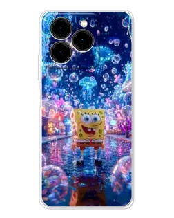 Чехол для Ulefone Note 20 Pro с картинкой «Неоновый океан»