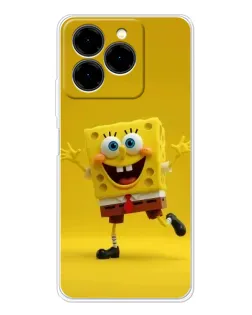 Чехол для Ulefone Note 20 Pro с картинкой «Позитивный Губка Боб»