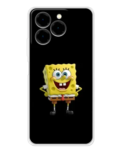 Чехол для Ulefone Note 20 Pro с картинкой «Классический Губка Боб» Чехол для Ulefone Note 20 Pro с картинкой «Классический Губка Боб»
