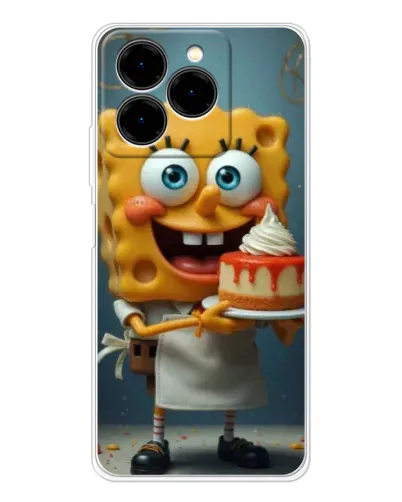 Чехол для Ulefone Note 20 Pro с картинкой «Повар Спанч Боб» Чехол для Ulefone Note 20 Pro с картинкой «Повар Спанч Боб»