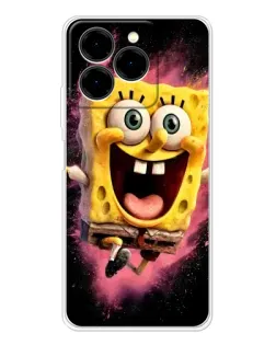 Чехол для Ulefone Note 20 Pro с картинкой «Взрывной Спанч Боб»