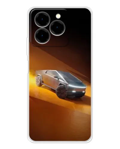 Чехол для Ulefone Note 20 Pro с картинкой «Cybertruck в пустыне» Чехол для Ulefone Note 20 Pro с картинкой «Cybertruck в пустыне»