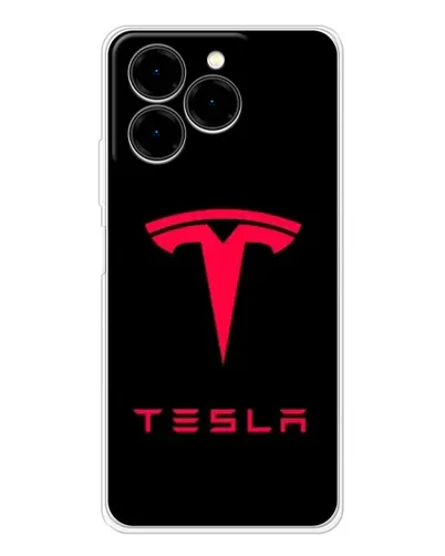 Чехол для Ulefone Note 20 Pro с картинкой «Tesla Red Logo» Чехол для Ulefone Note 20 Pro с картинкой «Tesla Red Logo»