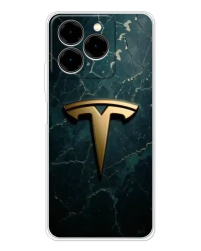 Чехол для Ulefone Note 20 Pro с картинкой «Мраморная Tesla Gold» Чехол для Ulefone Note 20 Pro с картинкой «Мраморная Tesla Gold»