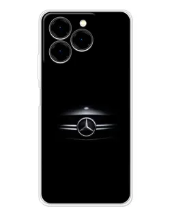 Чехол для Ulefone Note 20 Pro с картинкой «Mercedes — абстрактные линии»