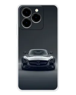 Чехол для Ulefone Note 20 Pro с картинкой «Mercedes на черном»