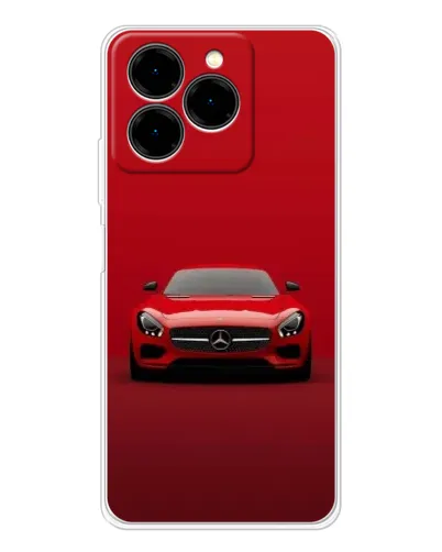 Чехол для Ulefone Note 20 Pro с картинкой «Красный Mercedes AMG» Чехол для Ulefone Note 20 Pro с картинкой «Красный Mercedes AMG»