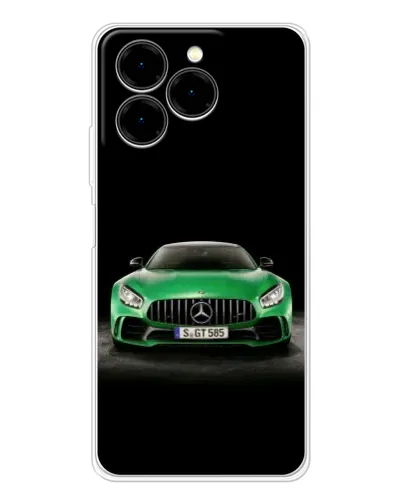 Чехол для Ulefone Note 20 Pro с картинкой «Mercedes — неоновый лого» Чехол для Ulefone Note 20 Pro с картинкой «Mercedes — неоновый лого»