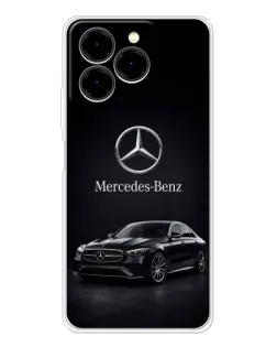 Чехол для Ulefone Note 20 Pro с картинкой «Mercedes — решетка радиатора»