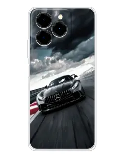 Чехол для Ulefone Note 20 Pro с картинкой «Гоночный Mercedes AMG»