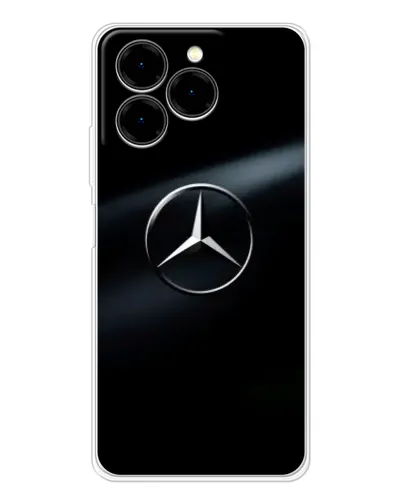 Чехол для Ulefone Note 20 Pro с картинкой «Mercedes на металле» Чехол для Ulefone Note 20 Pro с картинкой «Mercedes на металле»