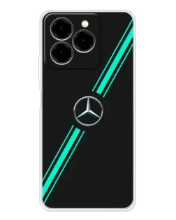 Чохол для Ulefone Note 20 Pro з картинкою «Спортивні лінії Mercedes»
