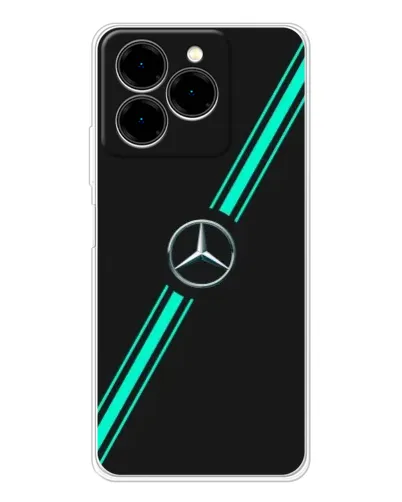 Чехол для Ulefone Note 20 Pro с картинкой «Спортивные линии Mercedes» Чехол для Ulefone Note 20 Pro с картинкой «Спортивные линии Mercedes»