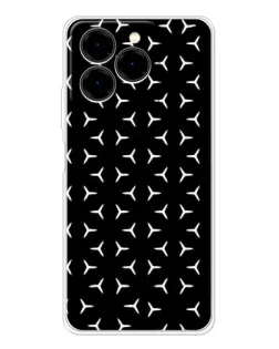 Чохол для Ulefone Note 20 Pro з картинкою «Mercedes паттерн зірок»