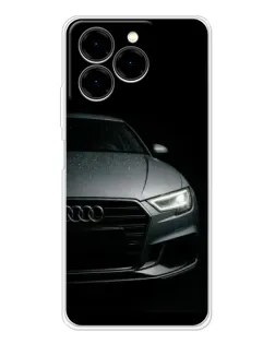 Чехол для Ulefone Note 20 Pro с картинкой «Audi — детализация кузова»