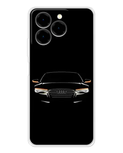 Чехол для Ulefone Note 20 Pro с картинкой «Audi — ночной контур» Чехол для Ulefone Note 20 Pro с картинкой «Audi — ночной контур»