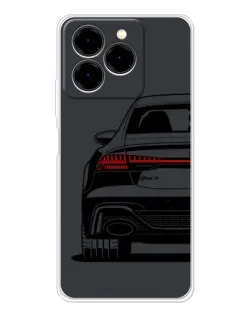 Чехол для Ulefone Note 20 Pro с картинкой «Задняя часть Audi — арт»