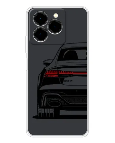 Чехол для Ulefone Note 20 Pro с картинкой «Задняя часть Audi — арт» Чехол для Ulefone Note 20 Pro с картинкой «Задняя часть Audi — арт»