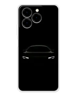 Чехол для Ulefone Note 20 Pro с картинкой «Взгляд Audi в темноте»