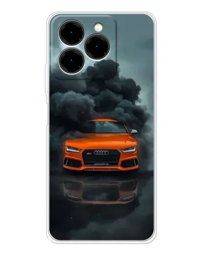 Чехол для Ulefone Note 20 Pro с картинкой «Audi в облаках дыма» Чехол для Ulefone Note 20 Pro с картинкой «Audi в облаках дыма»