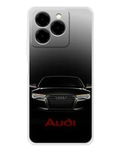 Чехол для Ulefone Note 20 Pro с картинкой «Audi — градиентный контур» Чехол для Ulefone Note 20 Pro с картинкой «Audi — градиентный контур»