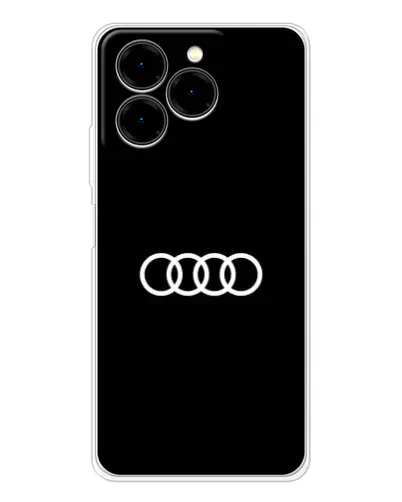 Чехол для Ulefone Note 20 Pro с картинкой «Audi White Logo» Чехол для Ulefone Note 20 Pro с картинкой «Audi White Logo»