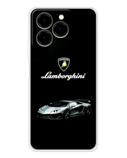 Чехол для Ulefone Note 20 Pro с картинкой «Логотип Lamborghini классика»